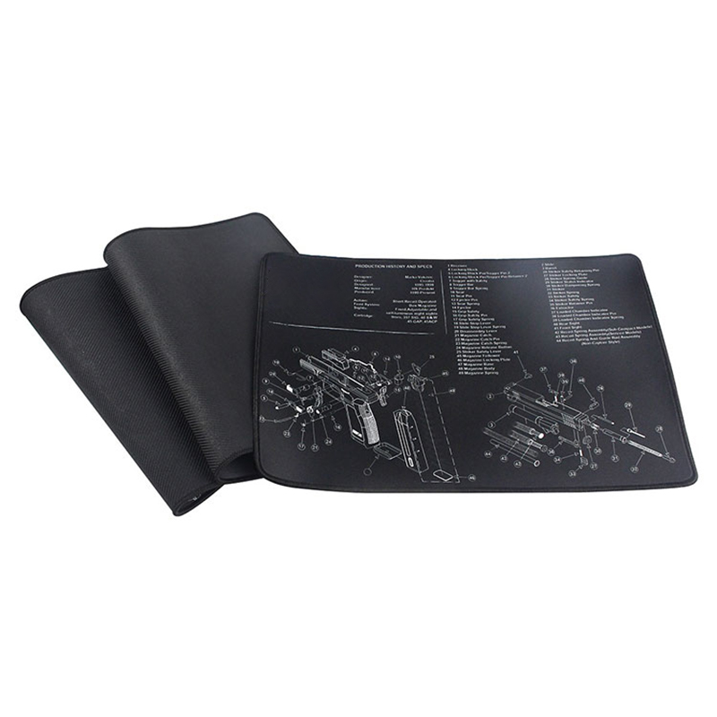 Gun Cleaning Mat for Pistol or Hand Gun