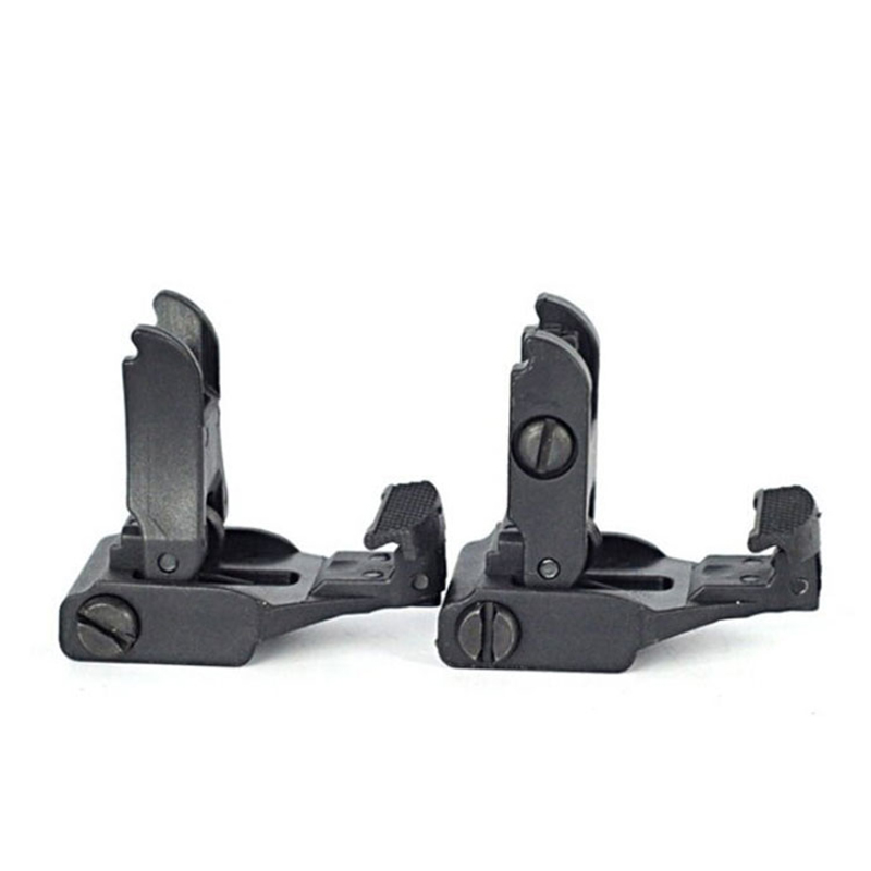 AR-15 Rapid Tactical Front And Rear AR15 Parts Flip-up Back-up Sight Set AR 15 Sights For Hunting