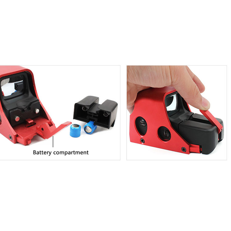 Red Color 551 Sight Scope Tactical Outdoor Hunting Shooting Rife Scope 551 Red/Green Dot Reflex Holographic Sight Scope