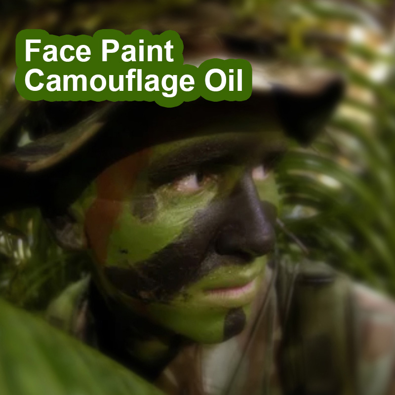 Outdoor Field Bionic Oil Camouflage Color