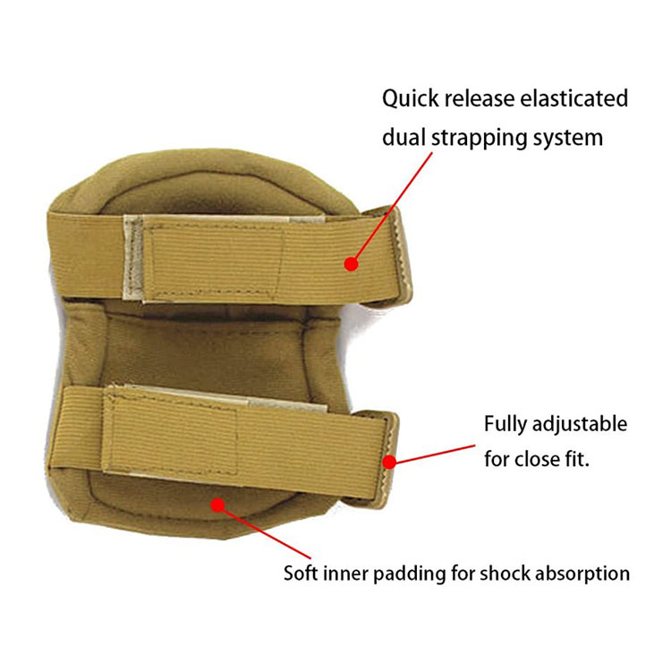 Combat Tactical Military Army Hard Knee and Elbow Pads Protection Hunting Sports Safety Pads For Outdoor