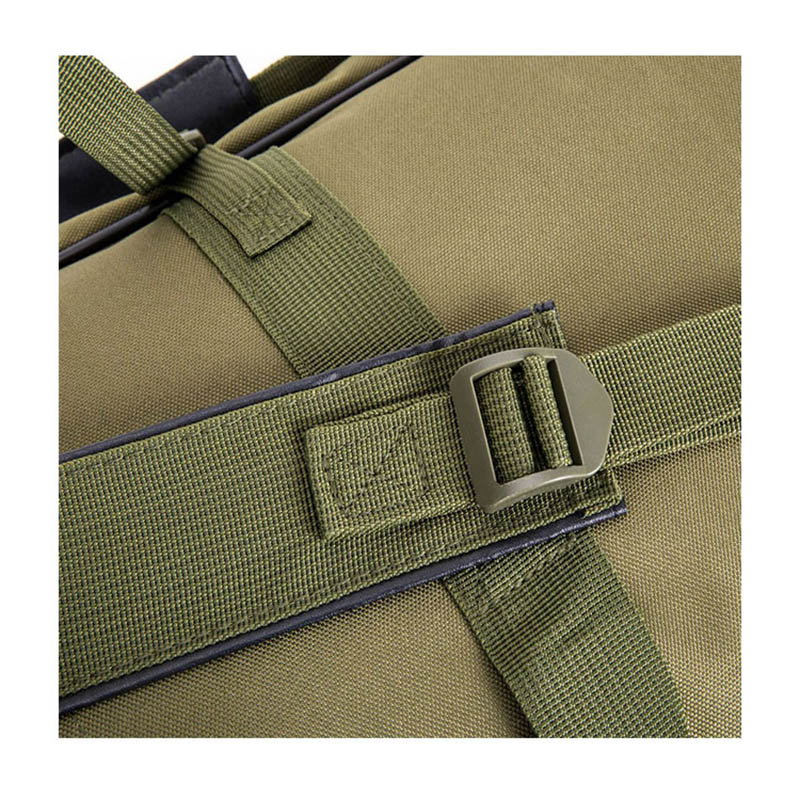 Gun Bag for 2 Rifles 2 Pistols Tuckable Backpack Strap