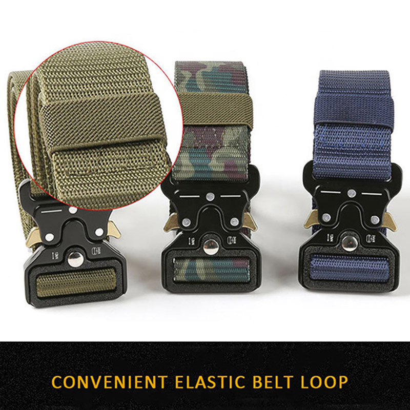 Quick release buckle adjustable tactical waistband