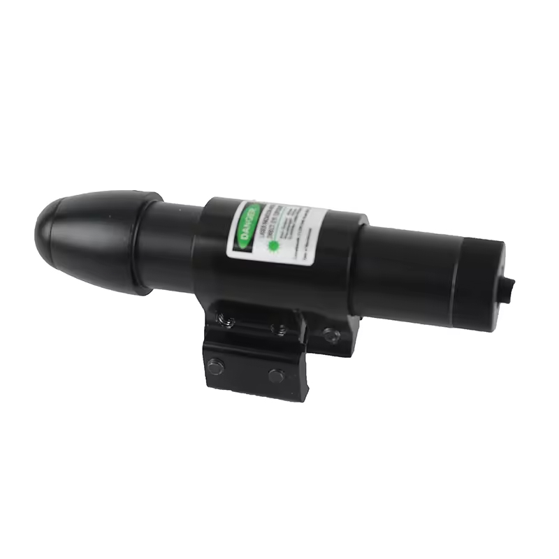 Adjustable Tactical Flashlight Green laser Scope With Pressure Switch