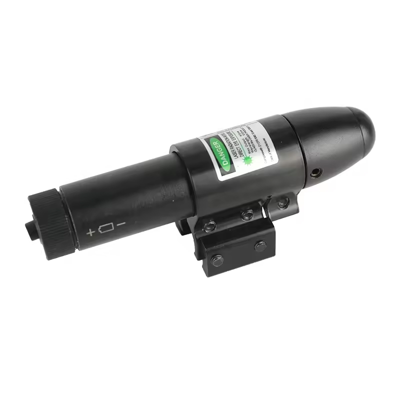 Adjustable Tactical Flashlight Green laser Scope With Pressure Switch