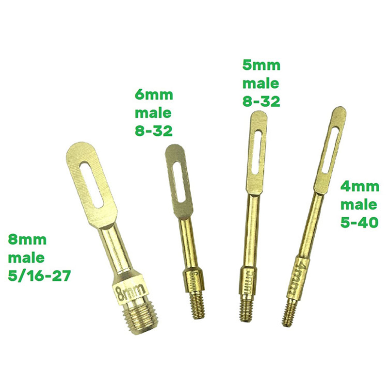 Brass Material Gun Cleaning Tips or Patch Holder