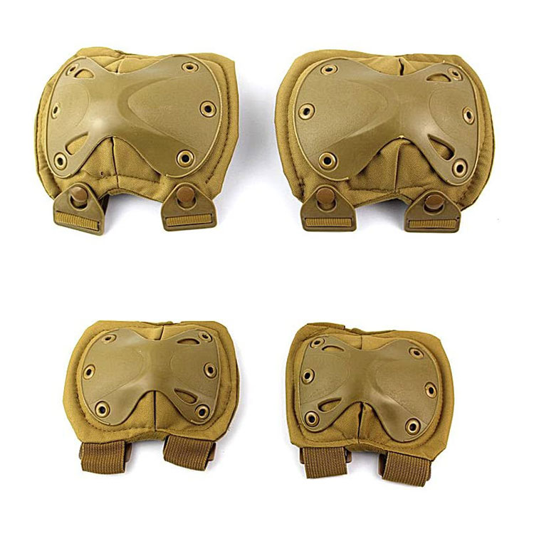 Combat Tactical Military Army Hard Knee and Elbow Pads Protection Hunting Sports Safety Pads For Outdoor