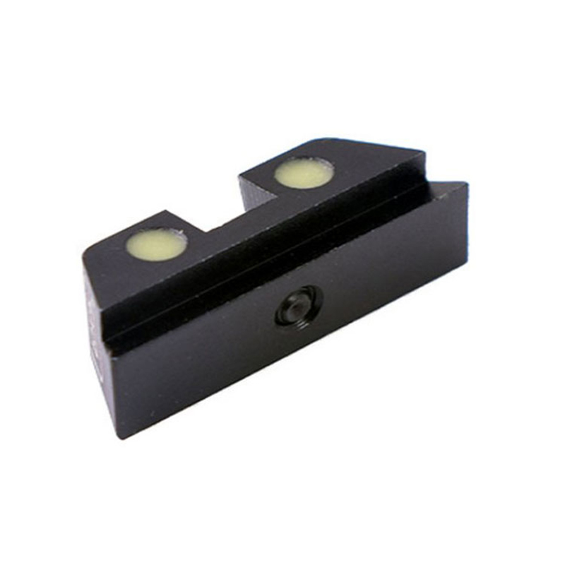 Tactical Hunting Pistol Handgun Glow in the Dark Night Sights Green Dot Front and Rear Sight Set Glock 17 19 Glock Night Sights