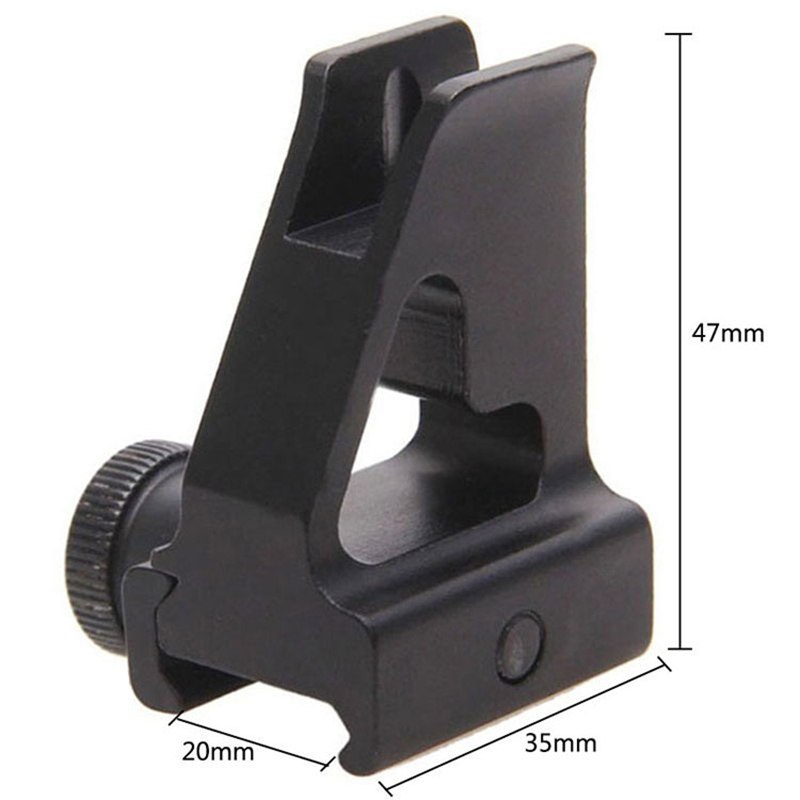 Hunting Riflescope Picatinny/weaver Style for 223 5.56 Standard Detachable A2 Front Sight Ar Sights Tactical Metal