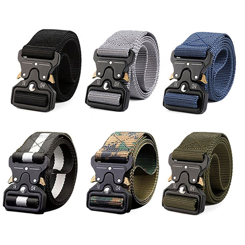 Quick release buckle adjustable tactical waistband