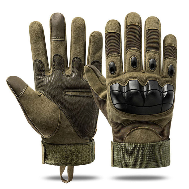 Touch Screen Hard Knuckle Tactical Glove Army Military Combat Airsoft Outdoor Sport Cycling Paintball Hunting Full Finger Gloves