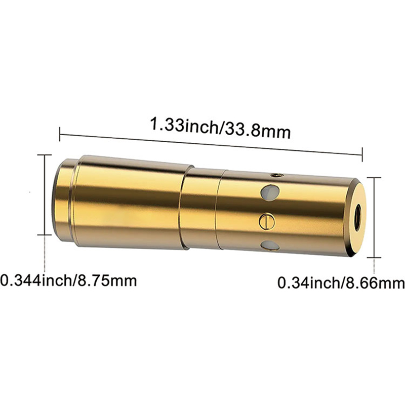Three batteries for MidTen 9mm caliber red sight