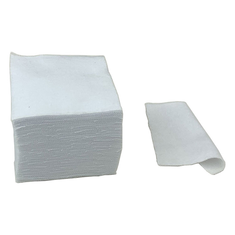 Universal White Cotton Cloth Square Gun Cleaning Patches Blister Box