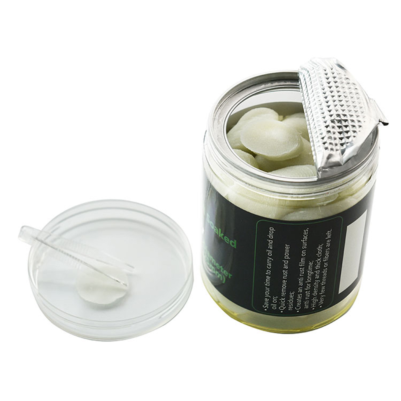 Synthetic Cotton Oil Saturated Gun Cleaning Patches