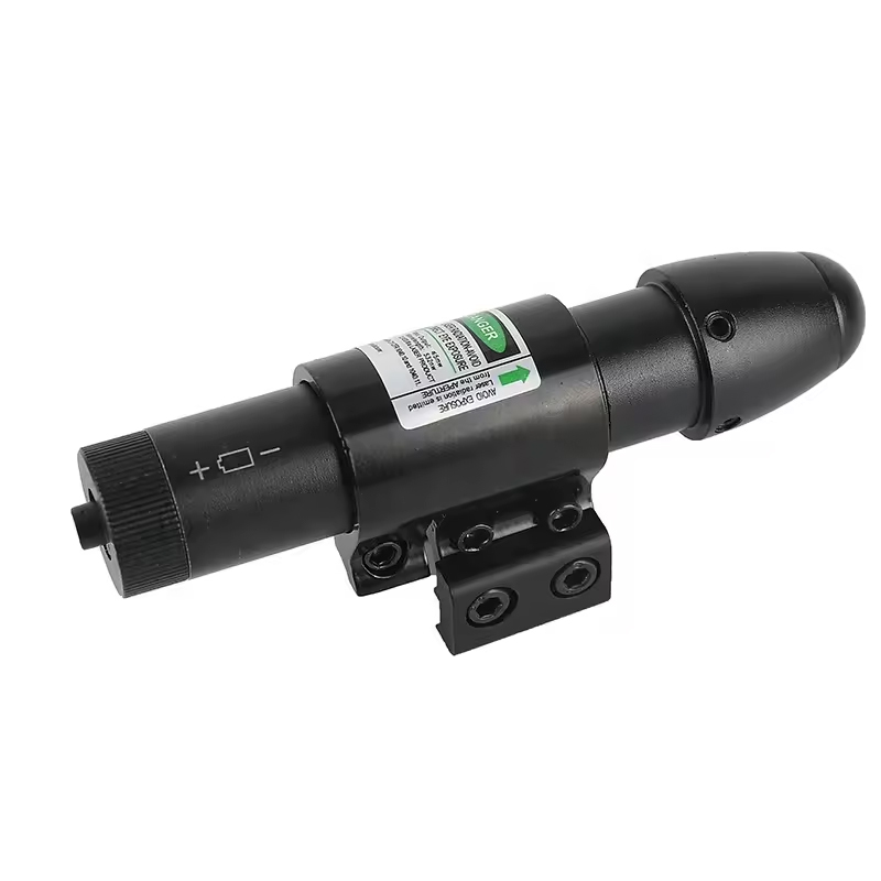 Adjustable Tactical Flashlight Green laser Scope With Pressure Switch