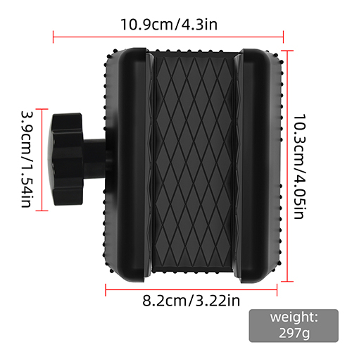 OEM Hunting and Shooting Quick Release Adapter Aluminum Mount Saddle Adapter Clamp Rest Universal Clamp for Tripod Saddle Clamp