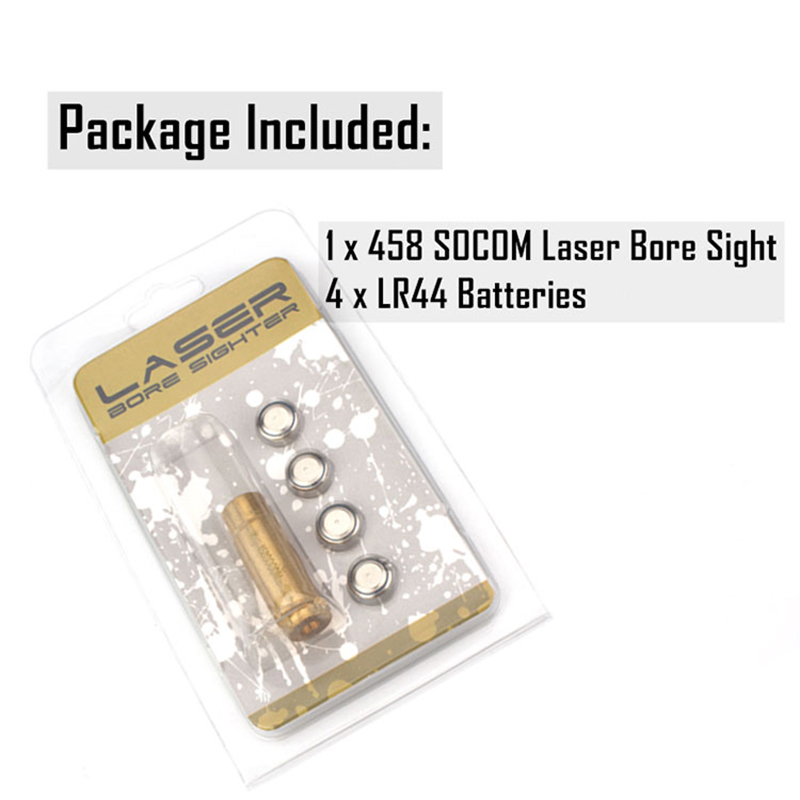 458SOCOM Laser Bore Sight for Sighting 458 SOCOM Boresighter