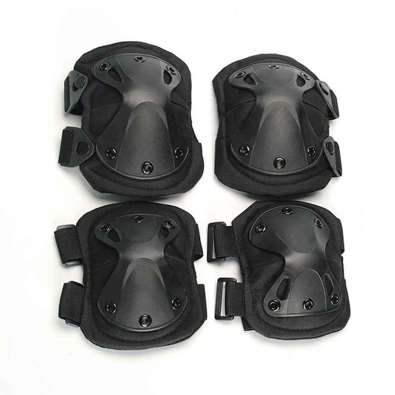 Outdoor Sport Tactical Military Army Paintball Airsoft Hunting Knee Elbow Protector Knee Pads Elbow Pads Set