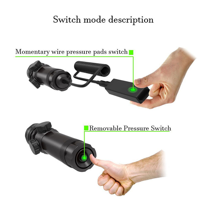 Tactical Outdoor Hunting Shooting Rifle Pistol Glock Picatinny Rail Mount Green Dot Sight laser scope For pistol