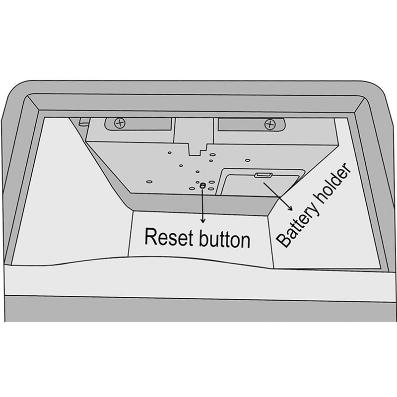 Digital Smart Handgun Safe Box-8917