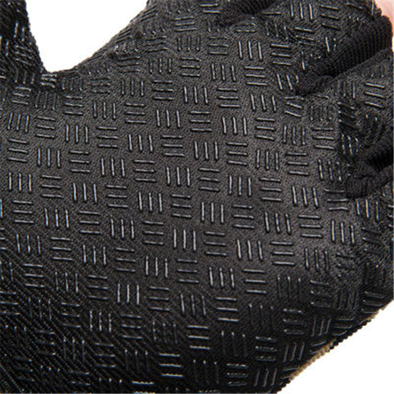 Outdoor Camouflage Hunting Sport Gloves Anti-Slip Shock-Absorbing Bicycle Cycling Gloves Half Finger Cycle Gloves