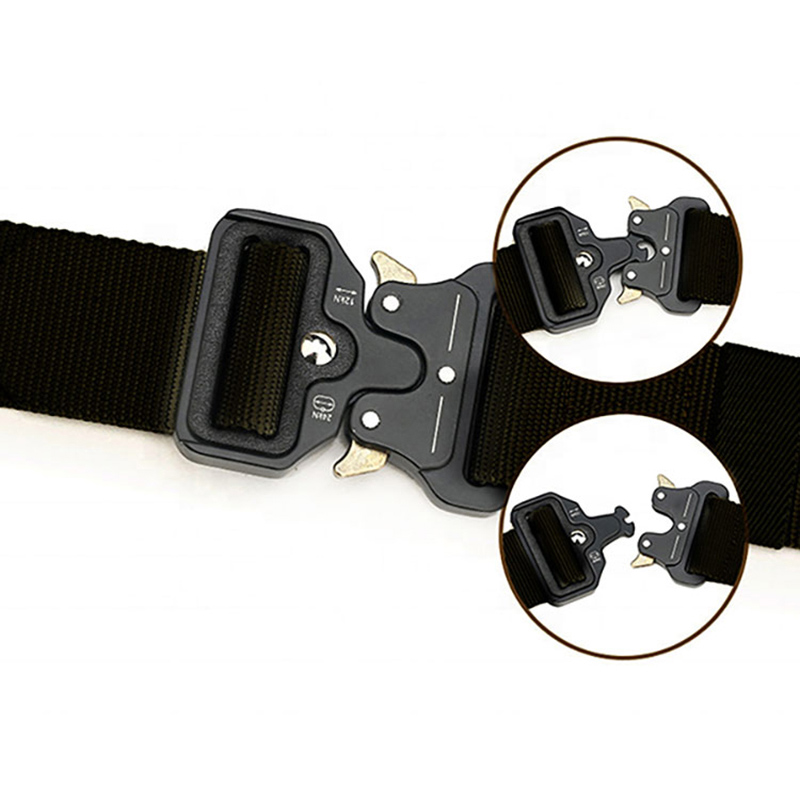 45mm Quick Release Button Outdoor Hunting Nylon Tactical Belt